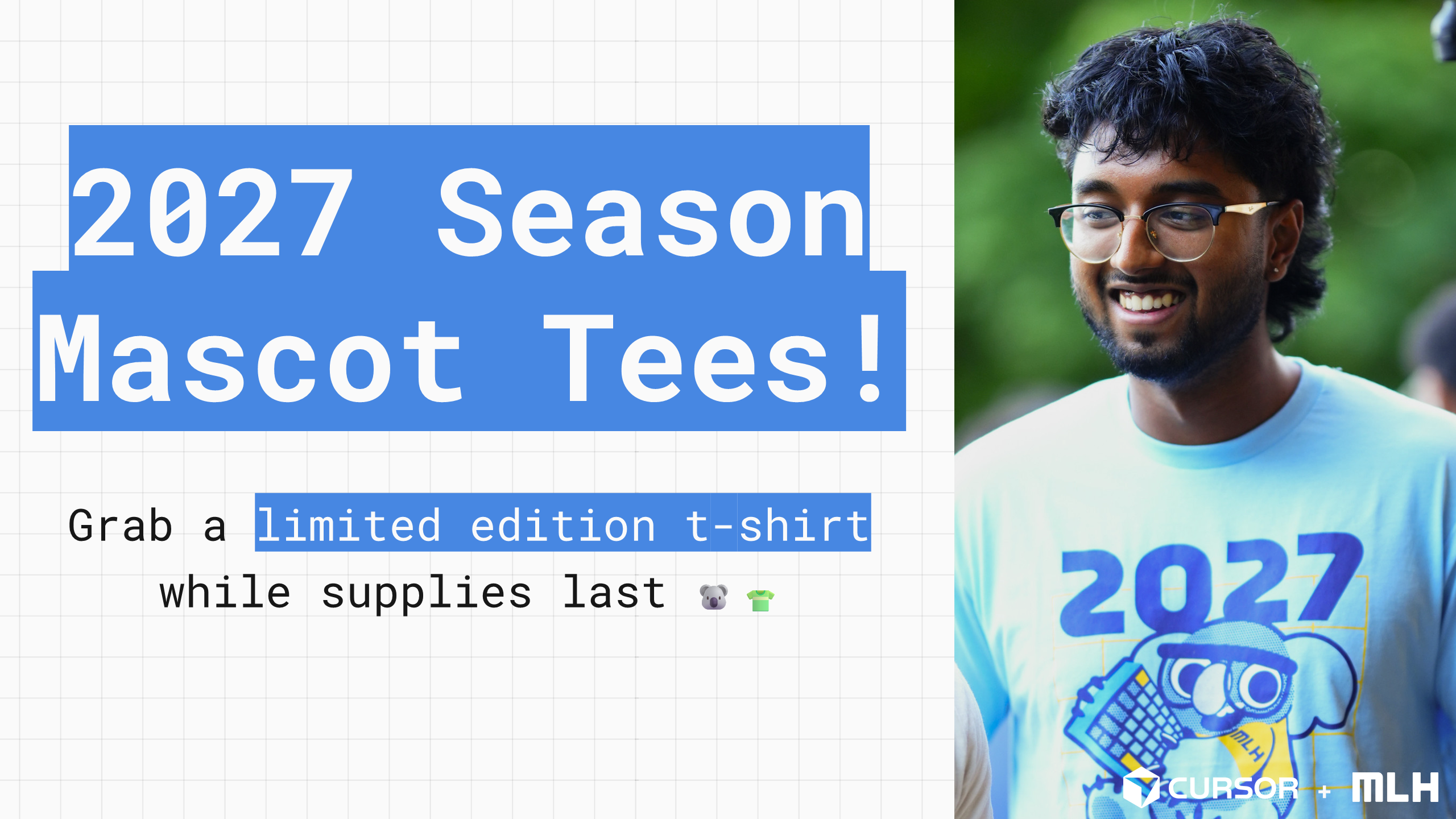 2027 Season
Mascot Tees!
Grab a
limited edition t-shirt
while supplies last
🐨 👕
+